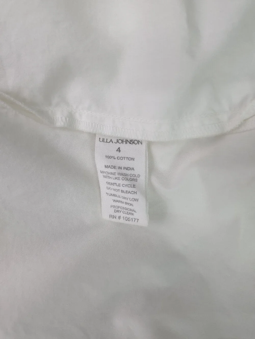 Ulla Johnson Lora Top in Pristine In Pristine